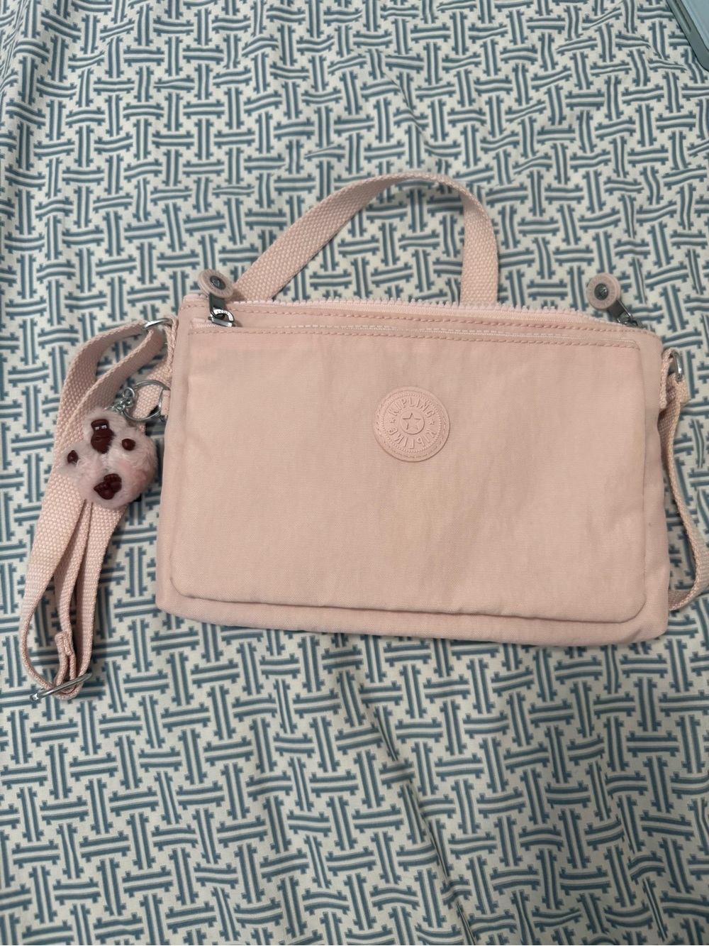 Kipling Pink Crossbody